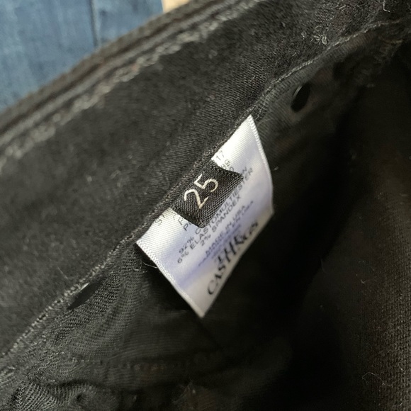 Aritzia The Castings Mid Rise Skinny Black Jeans - Picture 8 of 9